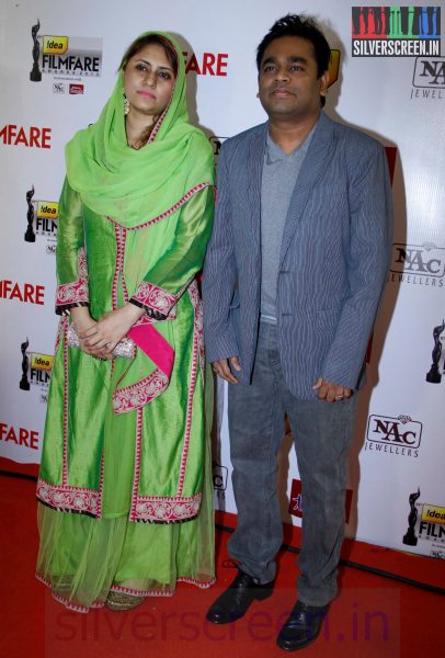 AR Rahman at 61st Filmfare Awards 2014