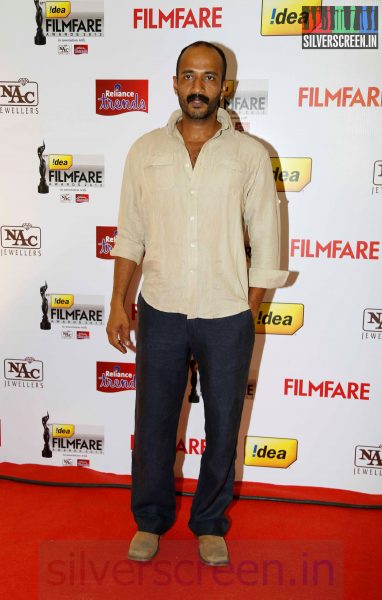 Actor Kishore at 61st Filmfare Awards 2014