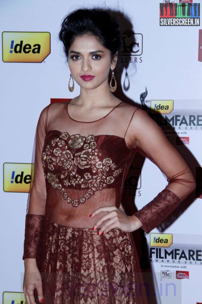Actress Sunaina at 61st Filmfare Awards 2014