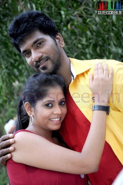 Actor Nirmal and Actress Divya in 8MM Movie Stills