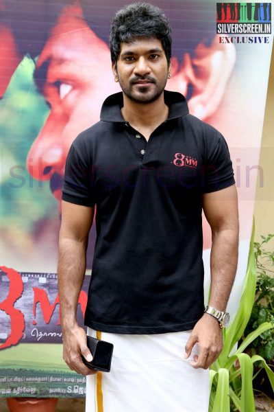 Actor Nirmal at 8MM Press Meet Event