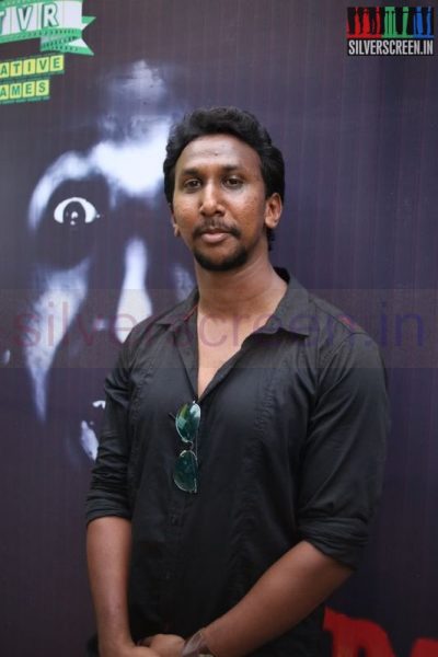 Actor Gokulnath at Aaaah Tamil Movie Trailer Launch Stills