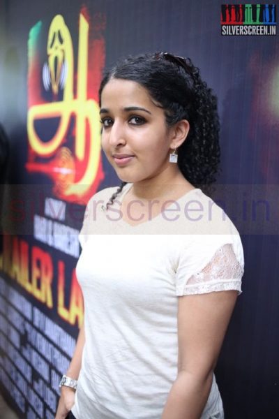 Actress Meghna at Aaaah Tamil Movie Trailer Launch Stills