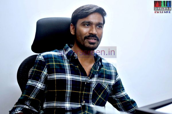 Actor Dhanush in a Silverscreen.in exclusive interview HQ