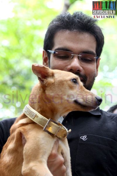 Actor Sibiraj at Blue Cross for an Adoption Event