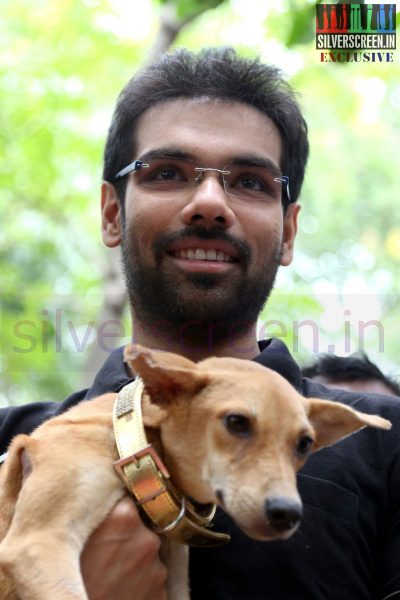 Actor Sibiraj at Blue Cross for an Adoption Event