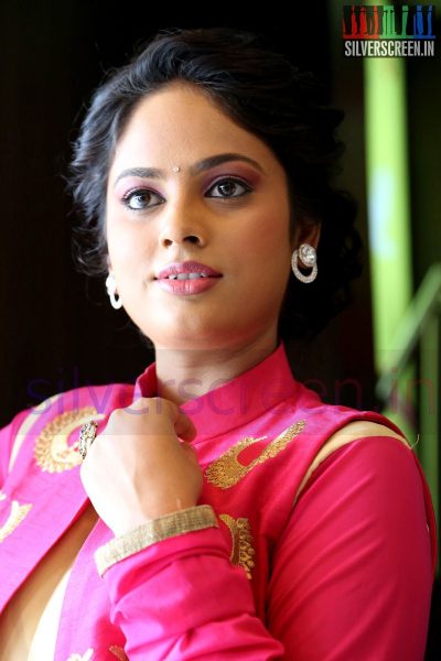 Actress Nandita at the Aindhaam Thalaimurai Sidha Vaidhiya Sigamani Audio Launch (Photo:Sriram Narasimhan)