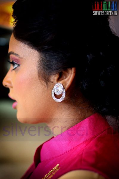 Actress Nandita at the Aindhaam Thalaimurai Sidha Vaidhiya Sigamani Audio Launch (Photo:Joshi Daniel)