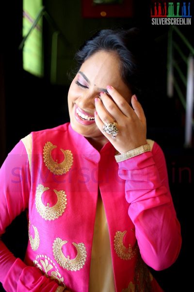 Actress Nandita at the Aindhaam Thalaimurai Sidha Vaidhiya Sigamani Audio Launch (Photo:Joshi Daniel)