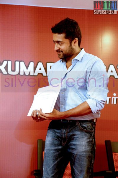 Actor Suriya at the Agaram Event (Sivakumar Educational Trust)