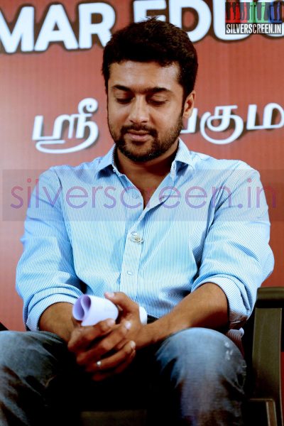 Actor Suriya at the Agaram Event (Sivakumar Educational Trust)