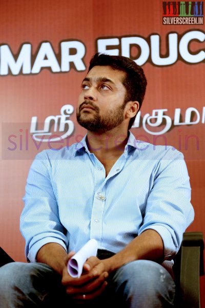 Actor Suriya at the Agaram Event (Sivakumar Educational Trust)