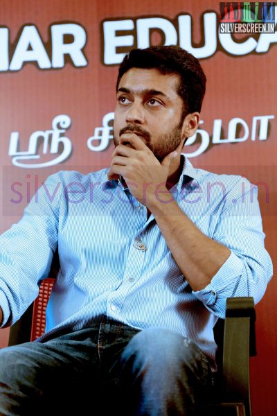 Actor Suriya at the Agaram Event (Sivakumar Educational Trust)