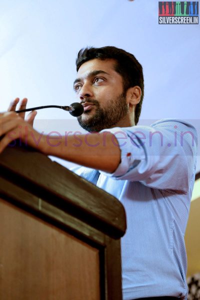 Actor Suriya at the Agaram Event (Sivakumar Educational Trust)