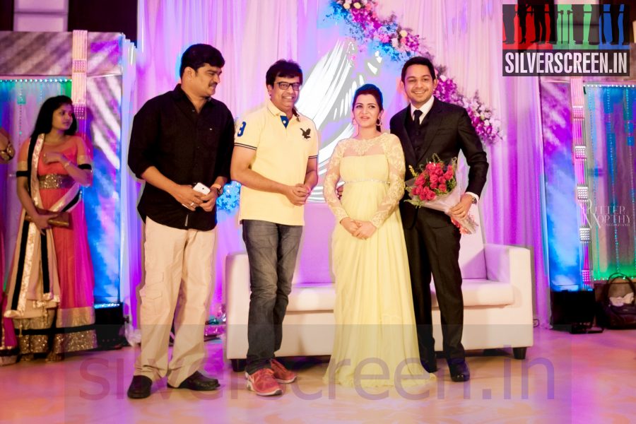 Actor Vivek and Cell Murugan at Divyadarshini (Or VJ DD) Reception