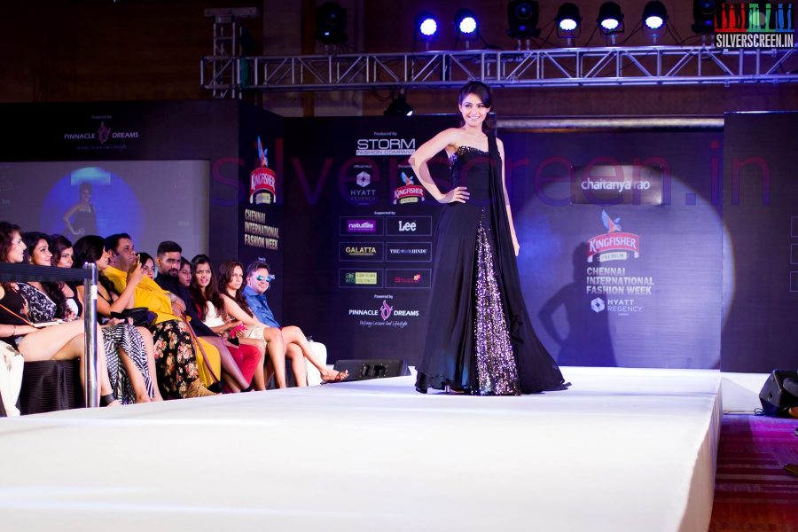 Actress Andrea Jeremiah at Day One (1) of CIFW 2014 Chennai International Fashion Week