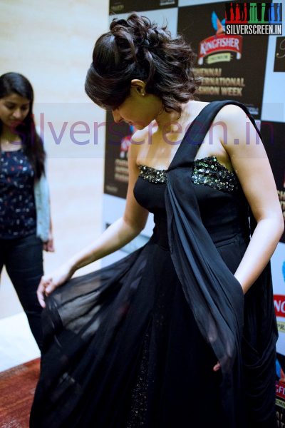 Actress Andrea Jeremiah at Day One (1) of CIFW 2014 Chennai International Fashion Week