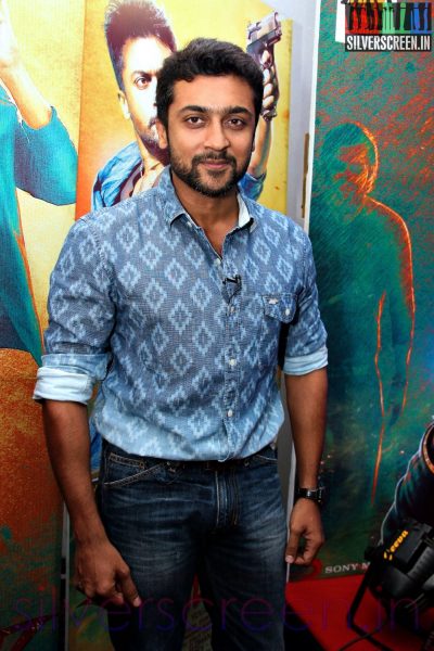 Actor Suriya at Anjaan Teaser Success Meet
