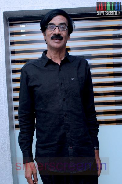 Actor Manobala at Sathuranga Vettai Premiere Show