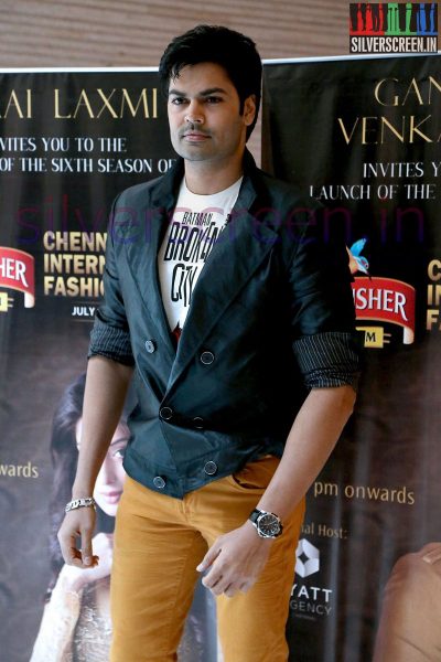 Actor Ganesh Venkatraman at the CFIW 2014 Kingfisher Premium 6th Chennai International Fashion Week