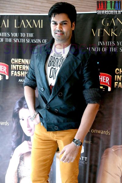 Actor Ganesh Venkatraman at the CFIW 2014 Kingfisher Premium 6th Chennai International Fashion Week