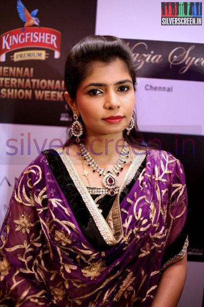 Singer Chinmayi Sripradha at CIFW 2014 Day 3 - Chennai International Fashion Week