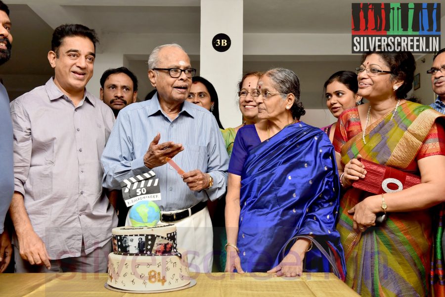 Actor Kamal Haasan at K Balachander's Birthday Celebration
