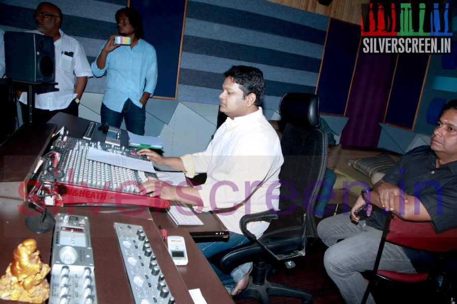 Music Director M Ghibran at Drishyam Remake Pooja Function