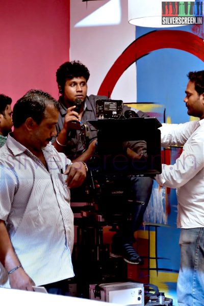 Cinematographer Dinesh Krishnan at Kappal Shooting Spot