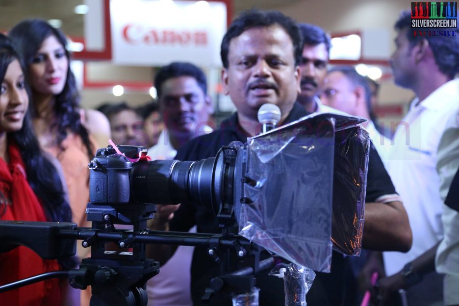 KV Anand at the Launch of Panasonic Demo GH4K at Chennai Trade Center