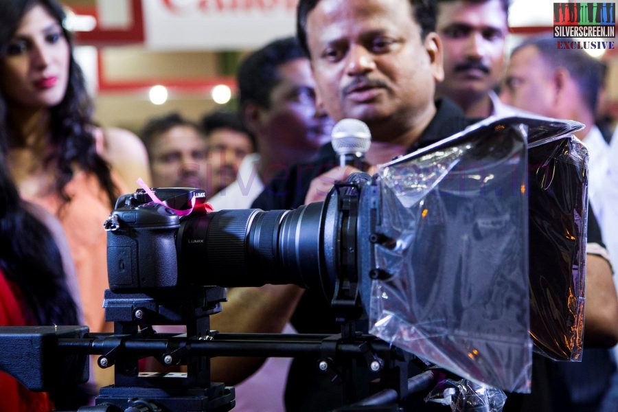 KV Anand at the Launch of Panasonic Demo GH4K at Chennai Trade Center