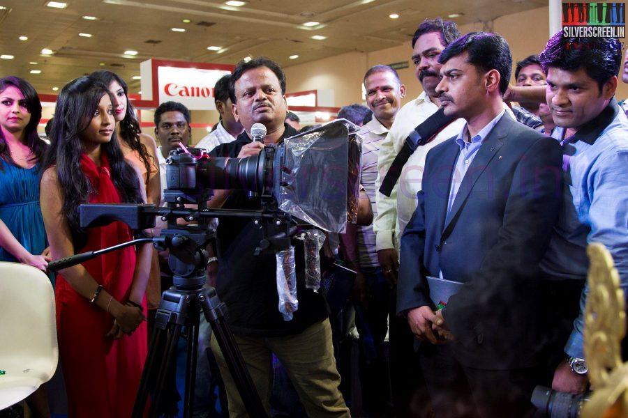 KV Anand at the Launch of Panasonic Demo GH4K at Chennai Trade Center