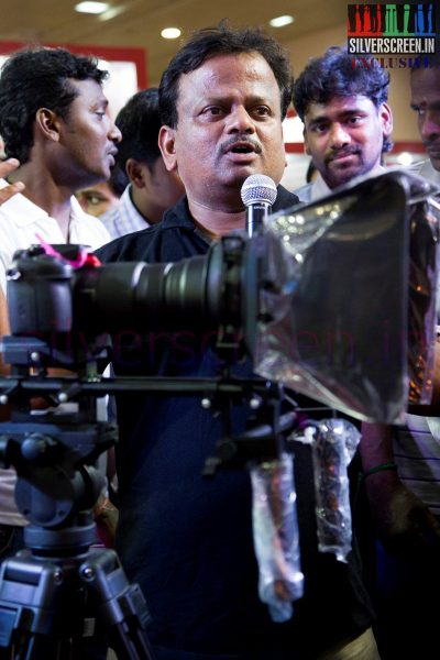 KV Anand at the Launch of Panasonic Demo GH4K at Chennai Trade Center