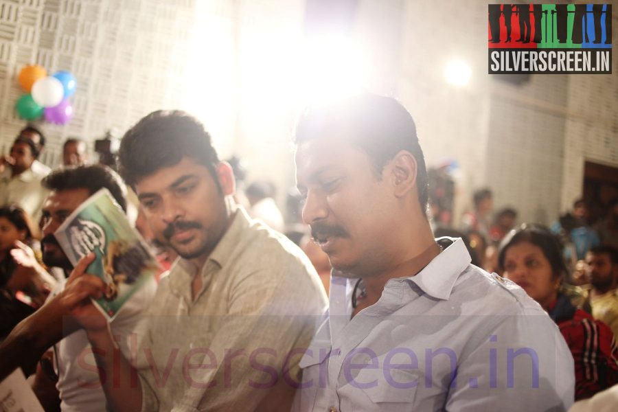 Director Samuthirakani and Actor Vimal (Or Vemal) at Maindhan (Or Mainthan) Movie Audio Launch
