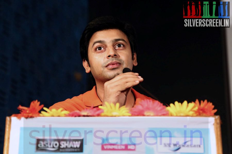 Actor Srikanth at Maindhan (Or Mainthan) Movie Audio Launch