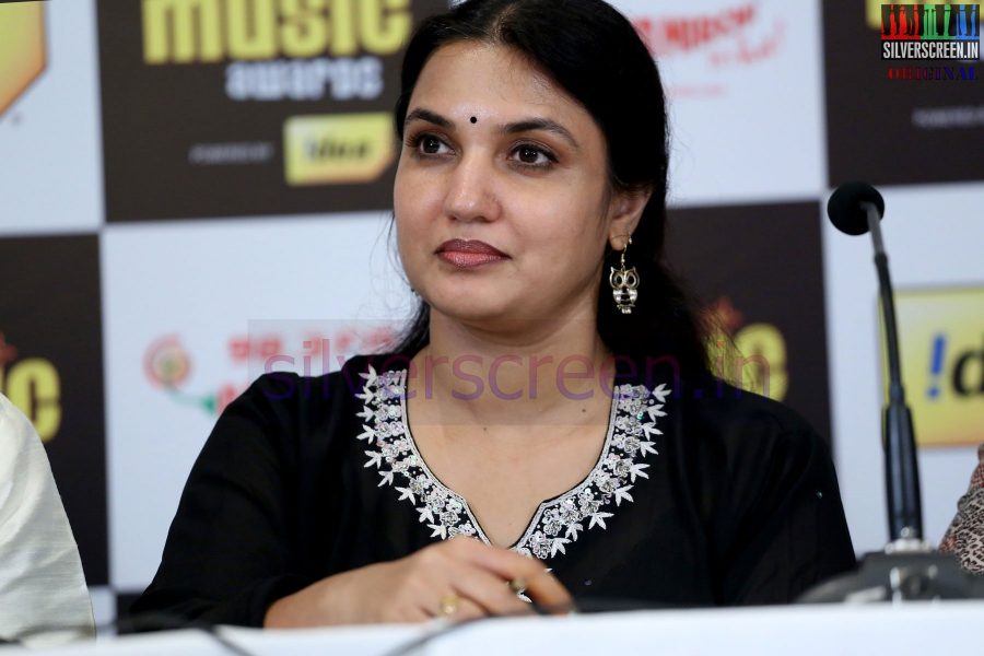 Actress Suganya at Mirchi Music Awards 2013 - Grand Jury Meet Event