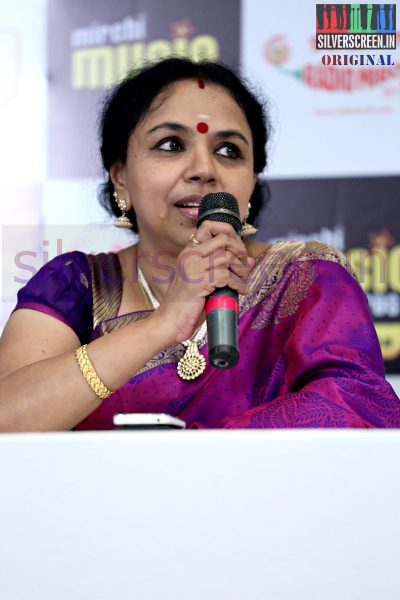 Singer Sudha Ragunathan at Mirchi Music Awards 2013 - Grand Jury Meet Event