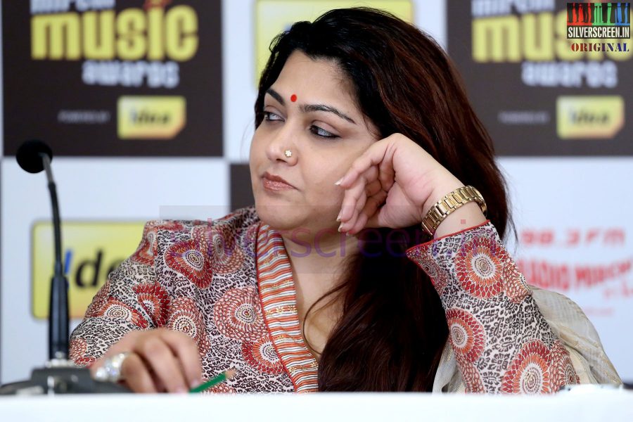 Actress Kushboo at Mirchi Music Awards 2013 - Grand Jury Meet Event