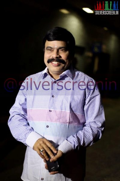 Actor Powerstar Srinivasan at Nambiyaar (Or Nambiar) Movie Audio Launch Function