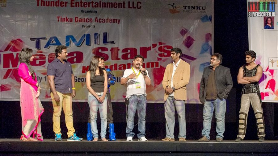 Actor Robo Shankar Launching Tamil Mega Stars Kondattam with Tinku Dance Accademy Stills