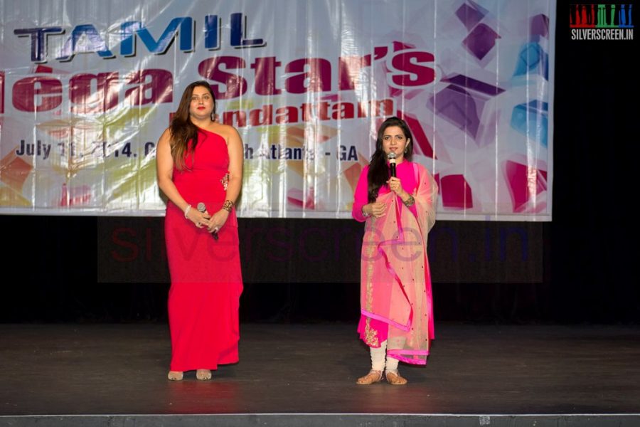 Actress Namitha and Divyadarshini Launching Tamil Mega Stars Kondattam with Tinku Dance Accademy Stills