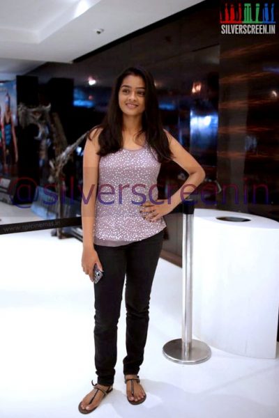 Actress Gayathrie at Ramanujan Movie Premiere