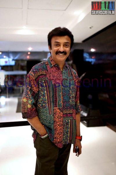 Actor Mohan at Ramanujan Movie Premiere