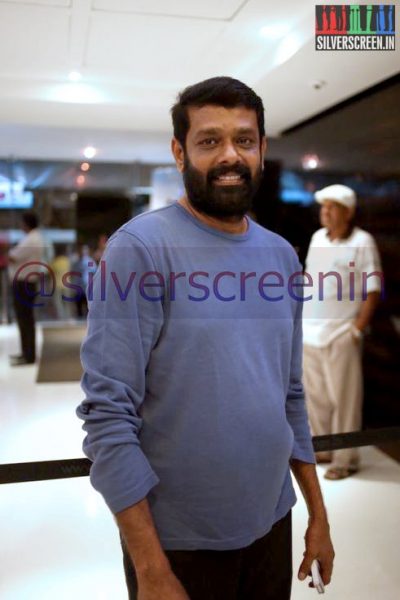 Director Vasanth at Ramanujan Movie Premiere