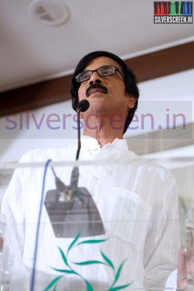 Actor Manobala at Sathuranga Vettai Press Meet