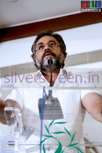Actor Ponvannan at Sathuranga Vettai Press Meet