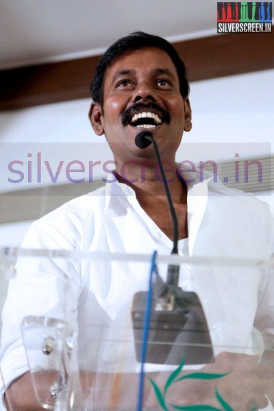 Actor Natarajan Subramaniam (Or Milaga Nataraj Or Natty) at Sathuranga Vettai Press Meet
