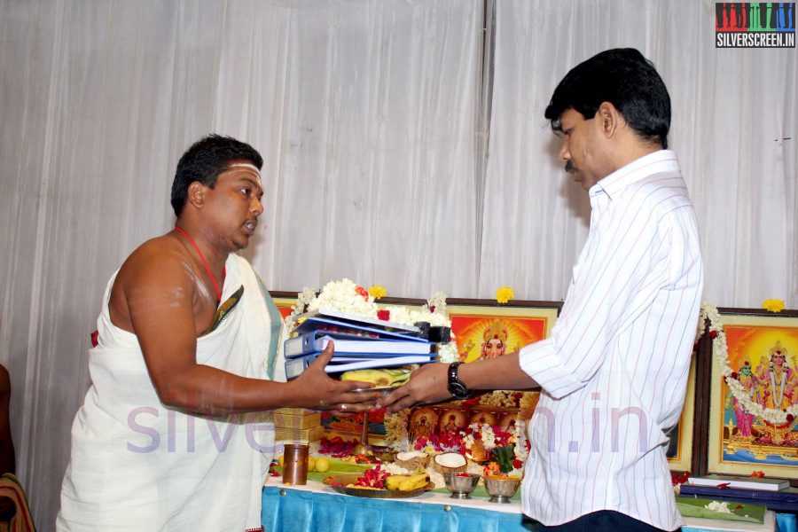 Director Bala at Tharai Thappattai (Or Thaarai Thappatai) Movie Launch or Pooja Event