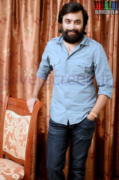 Actor Sasikumar at Tharai Thappattai (Or Thaarai Thappatai) Movie Launch or Pooja Event