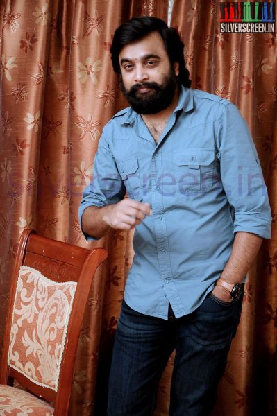 Actor Sasikumar at Tharai Thappattai (Or Thaarai Thappatai) Movie Launch or Pooja Event